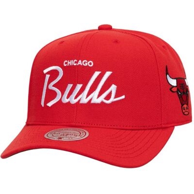 Mitchell & Ness, Herren, Cap, Snapback Pro Crown Cap - Chicago Bulls, Rot, (One Size) Mitchell & Ness, Herren, Cap, Snapback Pro Crown Cap - Chicago Bulls, Rot, (One Size)