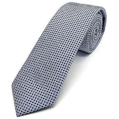 Seidenfalter, Krawatte + Fliege, S472600, Blau, Silber Seidenfalter, Krawatte + Fliege, S472600, Blau, Silber