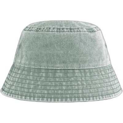 Beechfield, Hut, Junior Vintage Bucket Hat, Grün Beechfield, Hut, Junior Vintage Bucket Hat, Grün