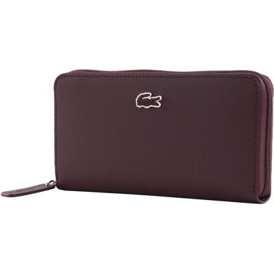 Lacoste, Damen, Portemonnaie, Zip Wallet, Violett Lacoste, Damen, Portemonnaie, Zip Wallet, Violett