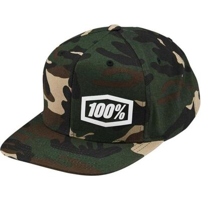 100%, Unisex, Cap, Machine Snapback Hat, Grün, (One Size) 100%, Unisex, Cap, Machine Snapback Hat, Grün, (One Size)