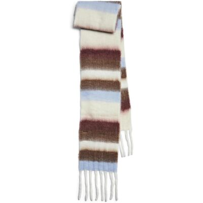 Pieces, Damen, Schal, -Pclulu Long Scarf Pwp mm Sp Bc, Rot, Braun Pieces, Damen, Schal, -Pclulu Long Scarf Pwp mm Sp Bc, Rot, Braun