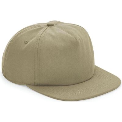 Beechfield, Herren, Cap, Organic Cotton Unstructured 5 Panel Cap, Beige, (One Size) Beechfield, Herren, Cap, Organic Cotton Unstructured 5 Panel Cap, Beige, (One Size)