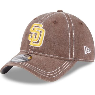 New Era, Herren, Cap, 9Twenty Cap - Washed San Diego Padres Vintage Braun, Braun New Era, Herren, Cap, 9Twenty Cap - Washed San Diego Padres Vintage Braun, Braun