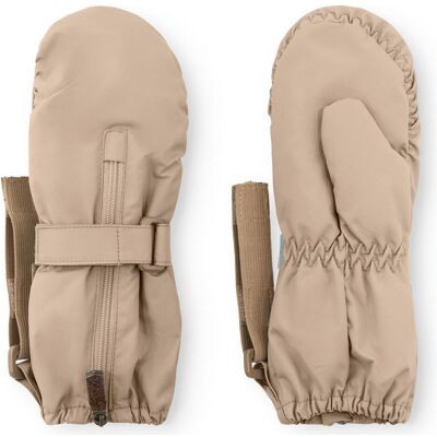 Mini a ture, Mädchen, Handschuhe, Matcesar Fleece, Beige, (S) Mini a ture, Mädchen, Handschuhe, Matcesar Fleece, Beige, (S)