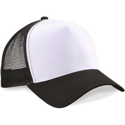 Beechfield, Unisex, Cap, Snapback Trucker, Grau, Schwarz, (One Size) Beechfield, Unisex, Cap, Snapback Trucker, Grau, Schwarz, (One Size)