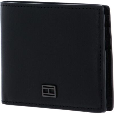 Tommy Hilfiger Herren, Portemonnaie, TH City Mini CC Wallet, Schwarz Tommy Hilfiger Herren, Portemonnaie, TH City Mini CC Wallet, Schwarz