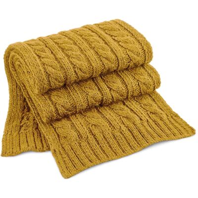 Beechfield, Unisex, Schal, Cable Knit Melange Scarf, Mehrfarbig Beechfield, Unisex, Schal, Cable Knit Melange Scarf, Mehrfarbig