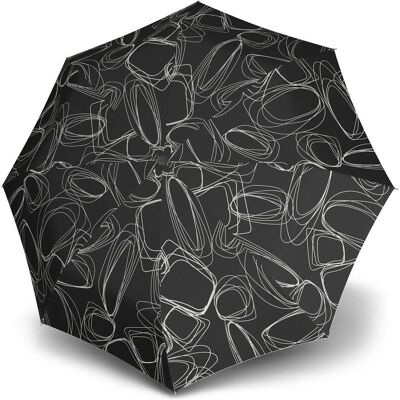 Knirps, Unisex, Regenschirm, T.200 Duomatic Taschenschirm 28 cm, Schwarz Knirps, Unisex, Regenschirm, T.200 Duomatic Taschenschirm 28 cm, Schwarz