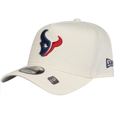 New Era, Herren, Cap, 9Forty A-Frame Cap - Houston Texans chrome white, (One Size) New Era, Herren, Cap, 9Forty A-Frame Cap - Houston Texans chrome white, (One Size)