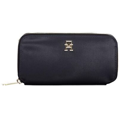 Tommy Hilfiger Damen, Portemonnaie, Blu Nylon Women Wallet, Blau Tommy Hilfiger Damen, Portemonnaie, Blu Nylon Women Wallet, Blau