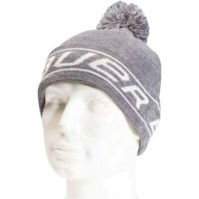 Bauer, Unisex, Cap, NE Banded Pom SR Cap, Grau, Silber Bauer, Unisex, Cap, NE Banded Pom SR Cap, Grau, Silber