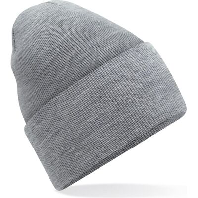Beechfield, Unisex, Mütze, Original Deep Cuffed Beanie, Grau, (One Size) Beechfield, Unisex, Mütze, Original Deep Cuffed Beanie, Grau, (One Size)