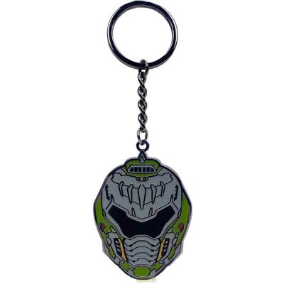 Dpi Merchandising, Schlüsselanhänger, DOOM: The Dark Ages Keychain ""Helmet"", Mehrfarbig, Schwarz Dpi Merchandising, Schlüsselanhänger, DOOM: The Dark Ages Keychain ""Helmet"", Mehrfarbig, Schwarz