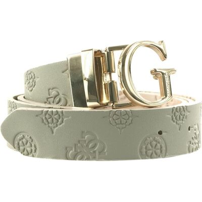 Guess Damen, Gürtel, James Logo Adjustable And Reversible Pant Belt, Rosa, Grau Guess Damen, Gürtel, James Logo Adjustable And Reversible Pant Belt, Rosa, Grau