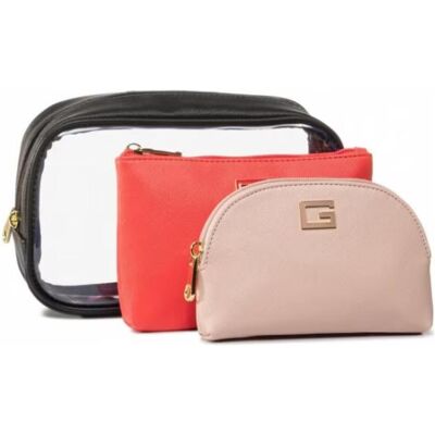 Guess Damen, Portemonnaie, Set Trio,, Nohea All In One, Cosmetics, GWP Textile Pouch, 3 pcs, Schwarz Guess Damen, Portemonnaie, Set Trio,, Nohea All In One, Cosmetics, GWP Textile Pouch, 3 pcs, Schwarz