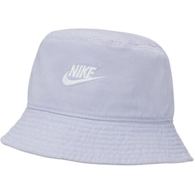 Nike Unisex, Cap, Sportswear Bucket Hat - 96897, Weiss, Violett, (L, M) Nike Unisex, Cap, Sportswear Bucket Hat - 96897, Weiss, Violett, (L, M)