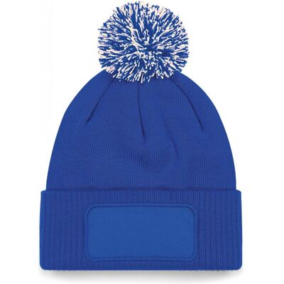 Beechfield, Damen, Mütze, Patch Snowstar, Blau, (One Size) Beechfield, Damen, Mütze, Patch Snowstar, Blau, (One Size)