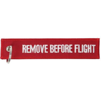 AccuCell, Schlüsselanhänger, Remove before flight, Rot AccuCell, Schlüsselanhänger, Remove before flight, Rot
