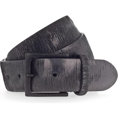 B.Belt, Damen, Gürtel, 40 mm Full - Grain Leather Belt, Schwarz, (80) B.Belt, Damen, Gürtel, 40 mm Full - Grain Leather Belt, Schwarz, (80)