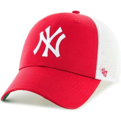 47 Brand, Jungen, Cap, Trucker Kinder Cap - BRANSON New York Yankees - Kid, Rot, (52, 53, 54, 55, 56) 47 Brand, Jungen, Cap, Trucker Kinder Cap - BRANSON New York Yankees - Kid, Rot, (52, 53, 54, 55, 56)