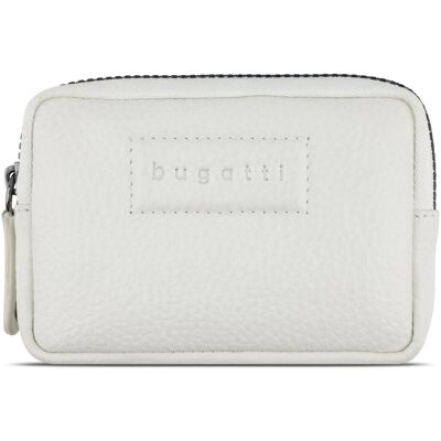 Bugatti Damen, Portemonnaie, Elsa Schlüsseletui Leder 10.5 cm, Weiss Bugatti Damen, Portemonnaie, Elsa Schlüsseletui Leder 10.5 cm, Weiss