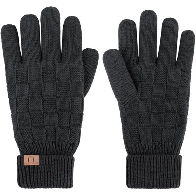 Normani, Unisex, Handschuhe, Merino Handschuhe mit Design passend zum Yuma Set - 9619, Grau, (One Size) Normani, Unisex, Handschuhe, Merino Handschuhe mit Design passend zum Yuma Set - 9619, Grau, (One Size)
