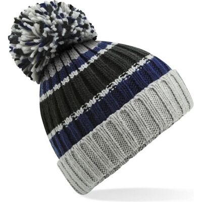 Beechfield, Unisex, Mütze, Hygge Striped Beanie, Blau, Mehrfarbig Beechfield, Unisex, Mütze, Hygge Striped Beanie, Blau, Mehrfarbig