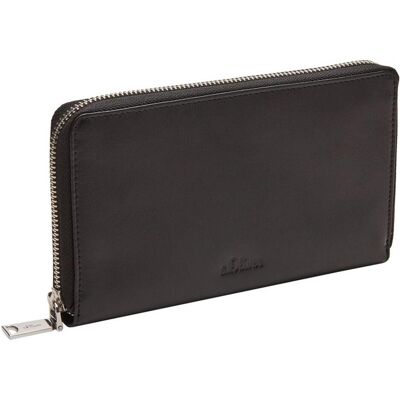S. Oliver Damen, Portemonnaie, Portemonnaie Wallet Extra Large, Schwarz S. Oliver Damen, Portemonnaie, Portemonnaie Wallet Extra Large, Schwarz