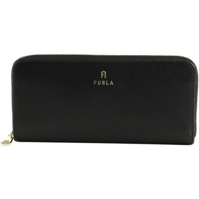 Furla, Damen, Portemonnaie, Portemonnaies "Camelia" schwarz, Schwarz Furla, Damen, Portemonnaie, Portemonnaies "Camelia" schwarz, Schwarz