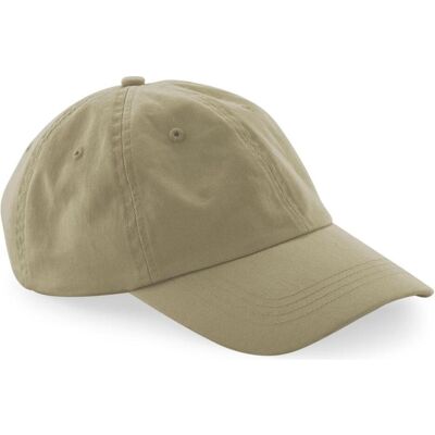 Beechfield, Unisex, Cap, Organic Cotton 6 Panel Dad Cap, Beige, (One Size) Beechfield, Unisex, Cap, Organic Cotton 6 Panel Dad Cap, Beige, (One Size)
