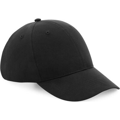 Beechfield, Unisex, Cap, Recycled Pro-Style Cap, Schwarz Beechfield, Unisex, Cap, Recycled Pro-Style Cap, Schwarz
