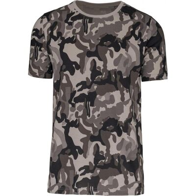 Kariban, Herren, Hemden, Camo, Grau, (3XL) Kariban, Herren, Hemden, Camo, Grau, (3XL)