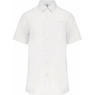 Kariban, Herren, Hemden, kurzarmhemd popeline blanc, Weiss, (5XL) Kariban, Herren, Hemden, kurzarmhemd popeline blanc, Weiss, (5XL)