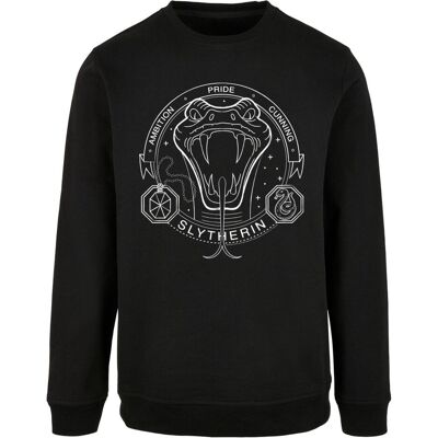 Absolute Cult, Herren, Pullover, Harry Potter - Slytherin Seal Crewneck - 115577, Schwarz, (L) Absolute Cult, Herren, Pullover, Harry Potter - Slytherin Seal Crewneck - 115577, Schwarz, (L)