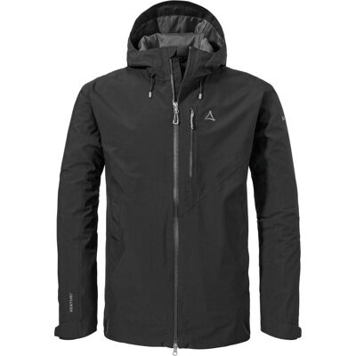 Schöffel, Herren, Regenjacken, Jacket Style Mauku MNS, Schwarz, (46, S) Schöffel, Herren, Regenjacken, Jacket Style Mauku MNS, Schwarz, (46, S)
