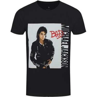 Michael Jackson, Herren, Shirts, Bad, Schwarz, (XXL) Michael Jackson, Herren, Shirts, Bad, Schwarz, (XXL)