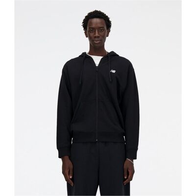 New Balance, Herren, Pullover, Stacked Logo French Terry FZ Hoodie, Schwarz, (XL) New Balance, Herren, Pullover, Stacked Logo French Terry FZ Hoodie, Schwarz, (XL)