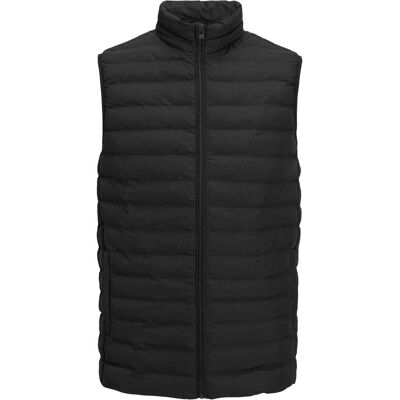 Jack & Jones, Herren, Westen, Recycling- Weste, Schwarz, (XS) Jack & Jones, Herren, Westen, Recycling- Weste, Schwarz, (XS)