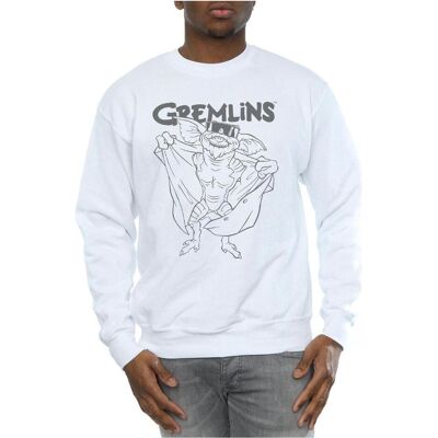 Universal Textiles, Herren, Pullover, Spike's Glasses Sweatshirt, Weiss, (S) Universal Textiles, Herren, Pullover, Spike's Glasses Sweatshirt, Weiss, (S)