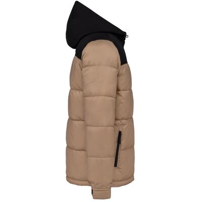 Kariban, Herren, Winterjacken, Zweifarbige Daunenjacke mit Kapuze, Mehrfarbig, (4XL) Kariban, Herren, Winterjacken, Zweifarbige Daunenjacke mit Kapuze, Mehrfarbig, (4XL)