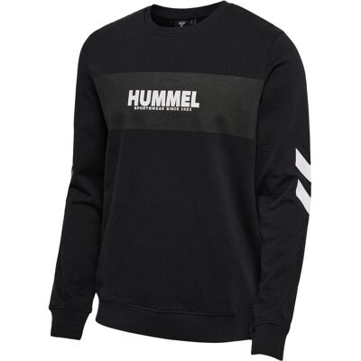 hummel, Herren, Pullover, Hmllegacy Sean Sweatshirt, Schwarz, (M) hummel, Herren, Pullover, Hmllegacy Sean Sweatshirt, Schwarz, (M)