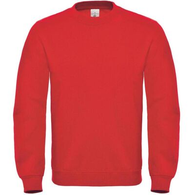 B&C, Herren, Pullover, ID.002, Rot, (S) B&C, Herren, Pullover, ID.002, Rot, (S)