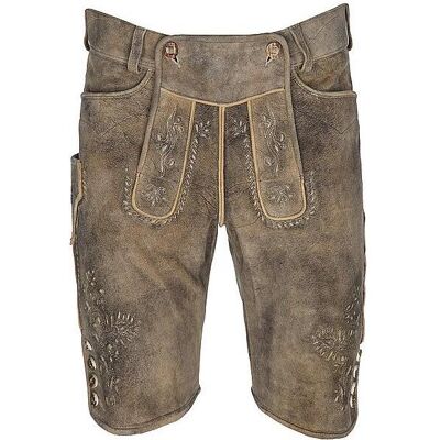 Beckert, Herren, Shorts, Lederhose FLACHAU, Braun, (46) Beckert, Herren, Shorts, Lederhose FLACHAU, Braun, (46)