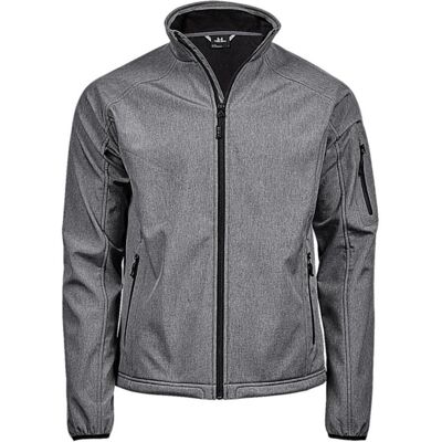 Tee Jays, Herren, Outdoorjacken, Men's Lightweight Performance Softshell Jacket (XXL), Grau, XXL Tee Jays, Herren, Outdoorjacken, Men's Lightweight Performance Softshell Jacket (XXL), Grau, XXL