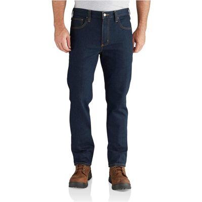 Carhartt, Herren, Jeans, Rugged Flex Straight Tapered Jean, Blau, (W33/L32) Carhartt, Herren, Jeans, Rugged Flex Straight Tapered Jean, Blau, (W33/L32)