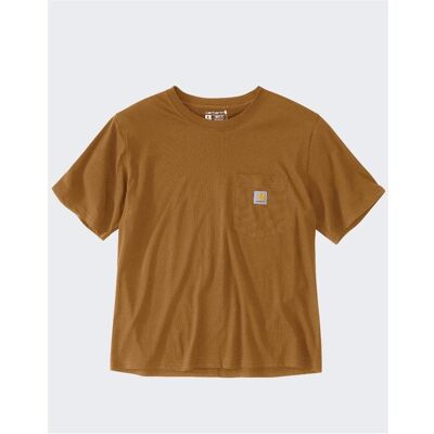 Carhartt, Herren, Shirts, Koszulka Lightweight Brown, Braun, (M) Carhartt, Herren, Shirts, Koszulka Lightweight Brown, Braun, (M)