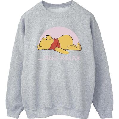 Disney Herren, Pullover, Winnie The Pooh Relax Sweatshirt, Grau, (XXL) Disney Herren, Pullover, Winnie The Pooh Relax Sweatshirt, Grau, (XXL)