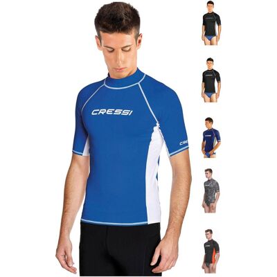 Cressi, Herren, Badeshirts, Rashguard, Blau, (58) Cressi, Herren, Badeshirts, Rashguard, Blau, (58)