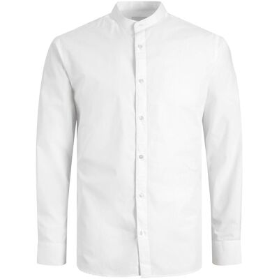 Jack & Jones, Herren, Hemden, Slim Fit Freizeithemd Freizeithemd, Weiss, (XXL) Jack & Jones, Herren, Hemden, Slim Fit Freizeithemd Freizeithemd, Weiss, (XXL)